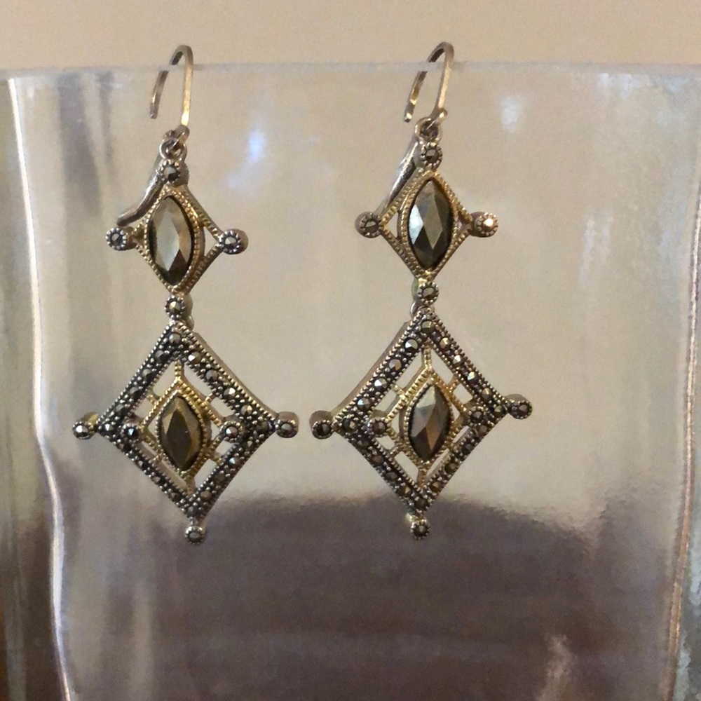 Vintage 925 Sterling Earrings!